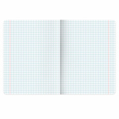 Тетрадь пластиковая обложка (прозрачная) 12 листов, клетка, BRAUBERG &laquo;Smart Cover&raquo;, АССОРТИ (микс в спайке), 405022