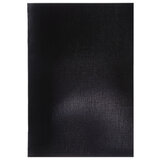 Тетрадь бумвинил А4, 96 л., скоба, офсет №1, клетка, ЧЕРНАЯ, "Metallic", HATBER, 093028