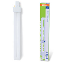 Лампа люминесцентная OSRAM DULUX S 11W/<wbr/>21-840, 11 Вт, U-образная, холодный белый свет, цоколь G23