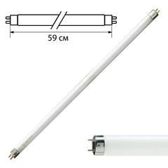 Лампа люминесцентная PHILIPS TL-D 18W/<wbr/>33-640, 18 Вт, цоколь G13, в виде трубки 59 см