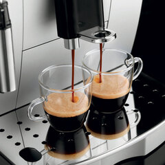 Кофемашина DELONGHI Magnifica S ECAM 22.110.SB, 1450 Вт, объем 1,8 л, ручной капучинатор, серебристая