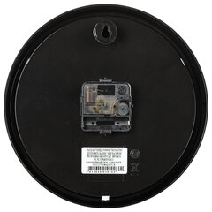 Часы настенные TROYKATIME (TROYKA) 91900945, круг, белые, черная рамка, 23&times;23&times;4 см