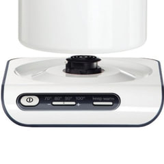 Чайник BOSCH TWK8611P, 1,5 л, 2400 Вт, закрытый нагревательный элемент, нержавеющая сталь, белый