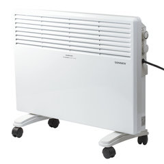 Обогреватель-конвектор SONNEN X-1500, 1500 Вт, напольная/<wbr/>настенная установка, белый, 453495