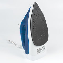 Утюг SONNEN SI-237A, 1800 Вт, антипригарное покрытие, синий/<wbr/>белый, 453504