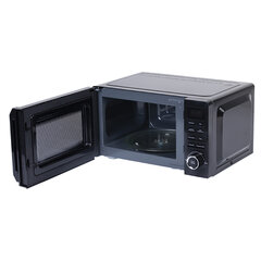 Микроволновая печь BRASSON (БРАССОН) MW2070D-8BL, 20 л, 700 Вт, таймер, 8 АВТО ПРОГРАММ, дисплей, защита от детей, черная, 454979