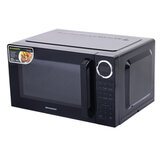 Микроволновая печь BRASSON (БРАССОН) MW2390D-6BL, 23 л, 900 Вт, сенсорное управление, дисплей, таймер, 6 АВТОПРОГРАММ, черная, 454980