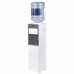 Кулер для воды SONNEN FSC-02BA, напольный, НАГРЕВ/<wbr/>ОХЛАЖДЕНИЕ КОМПРЕССОР, шкаф, 2 крана, серый, 455416