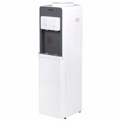 Кулер для воды SONNEN FSC-02BA, напольный, НАГРЕВ/<wbr/>ОХЛАЖДЕНИЕ КОМПРЕССОР, шкаф, 2 крана, серый, 455416