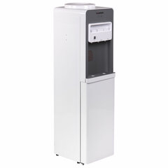 Кулер для воды SONNEN FSC-03BA, напольный, НАГРЕВ/<wbr/>ОХЛАЖДЕНИЕ КОМПРЕССОРНОЕ, 3 крана,серый, 455417