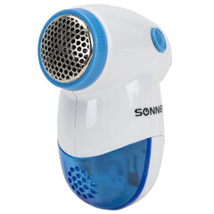 Машинка для удаления катышков миниклинер SONNEN FS-8809, белый/<wbr/>голубой, 455465
