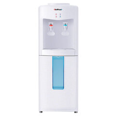 Кулер для воды HOTFROST V118E, напольный, НАГРЕВ/<wbr/>ОХЛАЖДЕНИЕ ЭЛЕКТРОННОЕ, 2 крана, белый