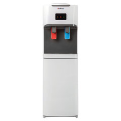 Кулер для воды HOTFROST V115CE, напольный, НАГРЕВ/<wbr/>ОХЛАЖДЕНИЕ ЭЛЕКТРОННОЕ, шкаф, 2 крана, белый