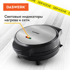Электровафельница антипригарная для вафель в форме животных, 7 вафель, 700 Вт, DASWERK (ДАСВЕРК), WM-9, 455660