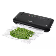 Вакууматор/<wbr/>вакуумный упаковщик KITFORT КТ-1508, 130 Вт, 2 режима, ширина пакета до 32 см, черный