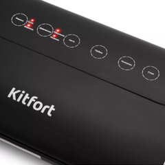 Вакууматор/<wbr/>вакуумный упаковщик KITFORT КТ-1508, 130 Вт, 2 режима, ширина пакета до 32 см, черный