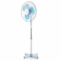 Вентилятор напольный, 3 режима, CENTEK CT-5015 Blue, d=43 см, 40 Вт, синий