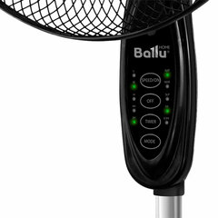 Вентилятор напольный, 3 режима, BALLU BFF–860R, d=40 см, 45 Вт, черный