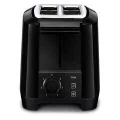Тостер MOULINEX LT140811, 800 Вт, 2 тоста, 7 режимов, пластик, черный