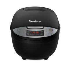 Мультиварка MOULINEX MK611832, 750 Вт, 4 л, 10 программ, таймер, функция Keep Warm, черный