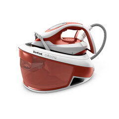 Парогенератор TEFAL SV8110E0, 2800 Вт, 6.3 Бар, постоянная подача пара 120 г/<wbr/>мин, паровой удар 420 г/<wbr/>мин, 1.8 л, белый/<wbr/>красный