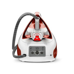 Парогенератор TEFAL SV8110E0, 2800 Вт, 6.3 Бар, постоянная подача пара 120 г/<wbr/>мин, паровой удар 420 г/<wbr/>мин, 1.8 л, белый/<wbr/>красный