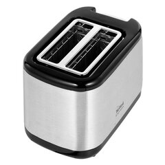 Тостер TEFAL TT365031, 850 Вт, 2 тоста, 7 режимов, механическое управление, металл/<wbr/>пластик, серебристый/<wbr/>черный