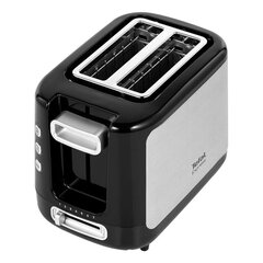 Тостер TEFAL TT365031, 850 Вт, 2 тоста, 7 режимов, механическое управление, металл/<wbr/>пластик, серебристый/<wbr/>черный