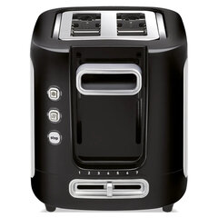 Тостер TEFAL TT365031, 850 Вт, 2 тоста, 7 режимов, механическое управление, металл/<wbr/>пластик, серебристый/<wbr/>черный