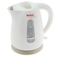 Чайник TEFAL KO29913E, 1,5 л, 2200 Вт, закрытый нагревательный элемент, пластик, белый