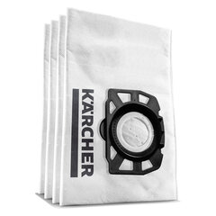 Мешки для сбора пыли KARCHER, КОМПЛЕКТ 4 шт., нетканые, пылесосы WD2 Plus/<wbr/>3, SE 4001/<wbr/>02, 2.863-314.0