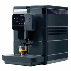 Кофемашина SAECO NEW ROYAL BLACK, 1400 Вт, объем 2,5 л, для зерен 600 г, без капучинатора, черная