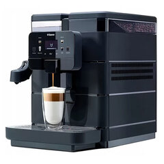 Кофемашина SAECO NEW ROYAL PLUS, 1400 Вт, объем 2,5 л, для зерен 600 г, автокапучинатор, черная