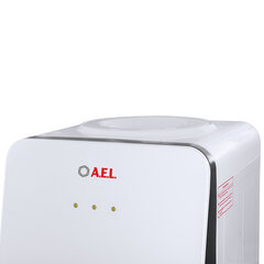 Кулер для воды AEL LD-AEL-85C, напольный, НАГРЕВ/<wbr/>ОХЛАЖДЕНИЕ ЭЛЕКТРОННОЕ, шкаф, 2 крана, белый, 00395