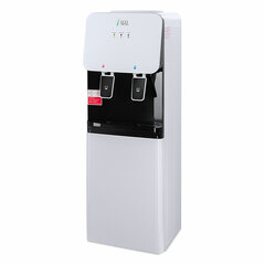 Кулер для воды ECOTRONIC J1-LCE XS, напольный, НАГРЕВ/<wbr/>ОХЛАЖДЕНИЕ ЭЛЕКТРОННОЕ, шкаф, 2 крана, белый, 11660