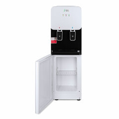 Кулер для воды ECOTRONIC J1-LCE XS, напольный, НАГРЕВ/<wbr/>ОХЛАЖДЕНИЕ ЭЛЕКТРОННОЕ, шкаф, 2 крана, белый, 11660