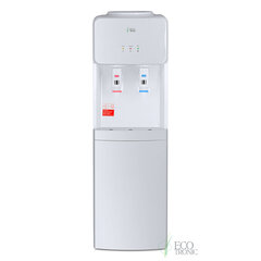 Кулер для воды ECOTRONIC J21-LCE напольный, НАГРЕВ/<wbr/>ОХЛАЖДЕНИЕ ЭЛЕКТРОННОЕ, шкаф, 2 крана белый 12562