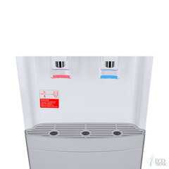 Кулер для воды ECOTRONIC J21-LCE напольный, НАГРЕВ/<wbr/>ОХЛАЖДЕНИЕ ЭЛЕКТРОННОЕ, шкаф, 2 крана белый 12562