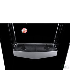 Кулер для воды ECOTRONIC K21-LF, напольный, НАГРЕВ/<wbr/>ОХЛАЖДЕНИЕ КОМПРЕССОРНОЕ, холодильник, 2 крана, черный, 11557
