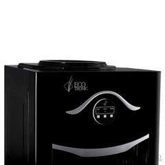 Кулер для воды ECOTRONIC K21-LF, напольный, НАГРЕВ/<wbr/>ОХЛАЖДЕНИЕ КОМПРЕССОРНОЕ, холодильник, 2 крана, черный, 11557