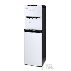 Кулер для воды ECOTRONIC K41-LX, напольный, НИЖНЯЯ ЗАГРУЗКА, нагрев/<wbr/>охлаждение, 3 крана, белый 11744