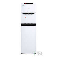 Кулер для воды ECOTRONIC K41-LX, напольный, НИЖНЯЯ ЗАГРУЗКА, нагрев/<wbr/>охлаждение, 3 крана, белый 11744