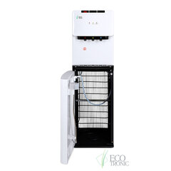 Кулер для воды ECOTRONIC K41-LX, напольный, НИЖНЯЯ ЗАГРУЗКА, нагрев/<wbr/>охлаждение, 3 крана, белый 11744