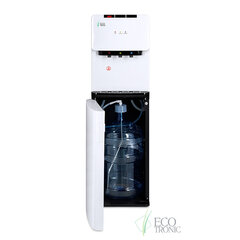 Кулер для воды ECOTRONIC K41-LXE напольный, НИЖНЯЯ ЗАГРУЗКА, нагрев/<wbr/>охлаждение, 3 крана, белый 11745.