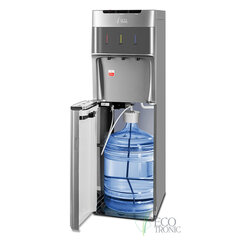 Кулер для воды ECOTRONIC M30-LXE, напольный, НИЖНЯЯ ЗАГРУЗКА, нагрев/<wbr/>охлаждение, 3 крана, серый 7270