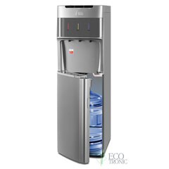 Кулер для воды ECOTRONIC M30-LXE, напольный, НИЖНЯЯ ЗАГРУЗКА, нагрев/<wbr/>охлаждение, 3 крана, серый 7270
