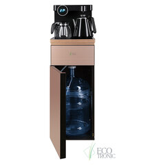 Кулер для воды с чайником, БЕЗ ОХЛАЖДЕНИЯ, ECOTRONIC TB12-LNR Tea Bar, напольный, шкаф, 2 крана, 12370