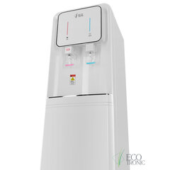 Пурифайер для воды ECOTRONIC A60-U4L напольный, НАГРЕВ/<wbr/>ОХЛАЖДЕНИЕ КОМПРЕССОРНОЕ, 2 крана, белый, 7138
