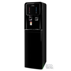 Пурифайер для воды ECOTRONIC A60-U4L напольный, НАГРЕВ/<wbr/>ОХЛАЖДЕНИЕ КОМПРЕССОРНОЕ, 2 крана, черный, 7139