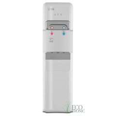 Пурифайер для воды ECOTRONIC V10-U4L напольный, НАГРЕВ/<wbr/>ОХЛАЖДЕНИЕ КОМПРЕССОРНОЕ, 2 крана, белый 7258